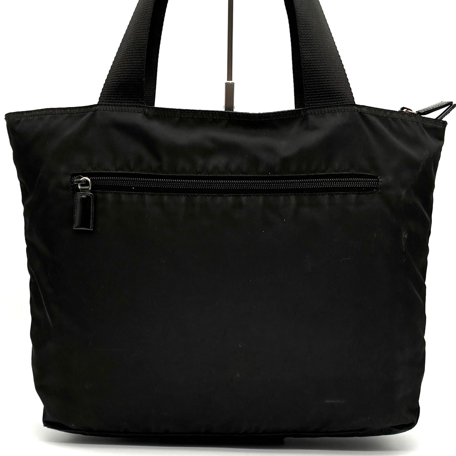 美品 PRADA プラダ トートバッグ テスートナイロン 三角ロゴ