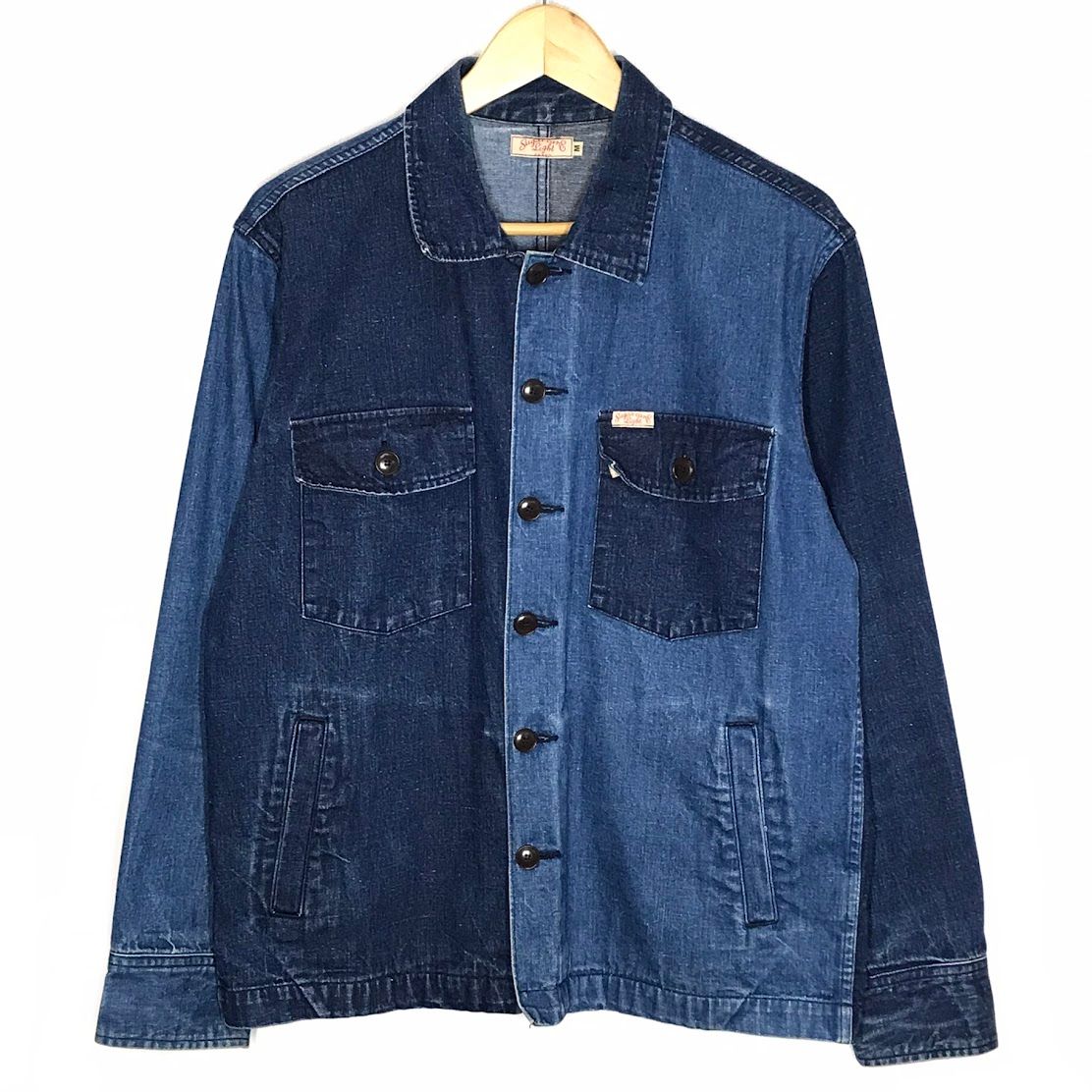 【倉吉店】 中古 SUGAR CANE | シュガーケーン デニム デニムジャケット SC13733 インディゴ サイズ：M 【93】 倉吉店】 中古 SUGAR CANE | シュガーケーン デニム デニムジャケット