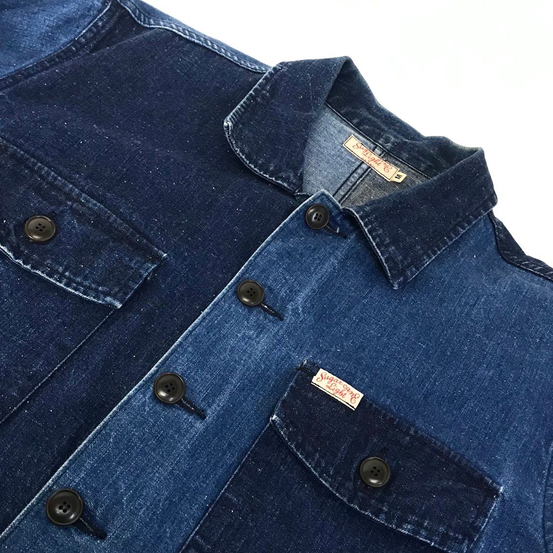 SUGAR CANE デニムジャケット インディゴ　セットアップ 倉吉店】 中古 SUGAR CANE | シュガーケーン デニム デニムジャケット