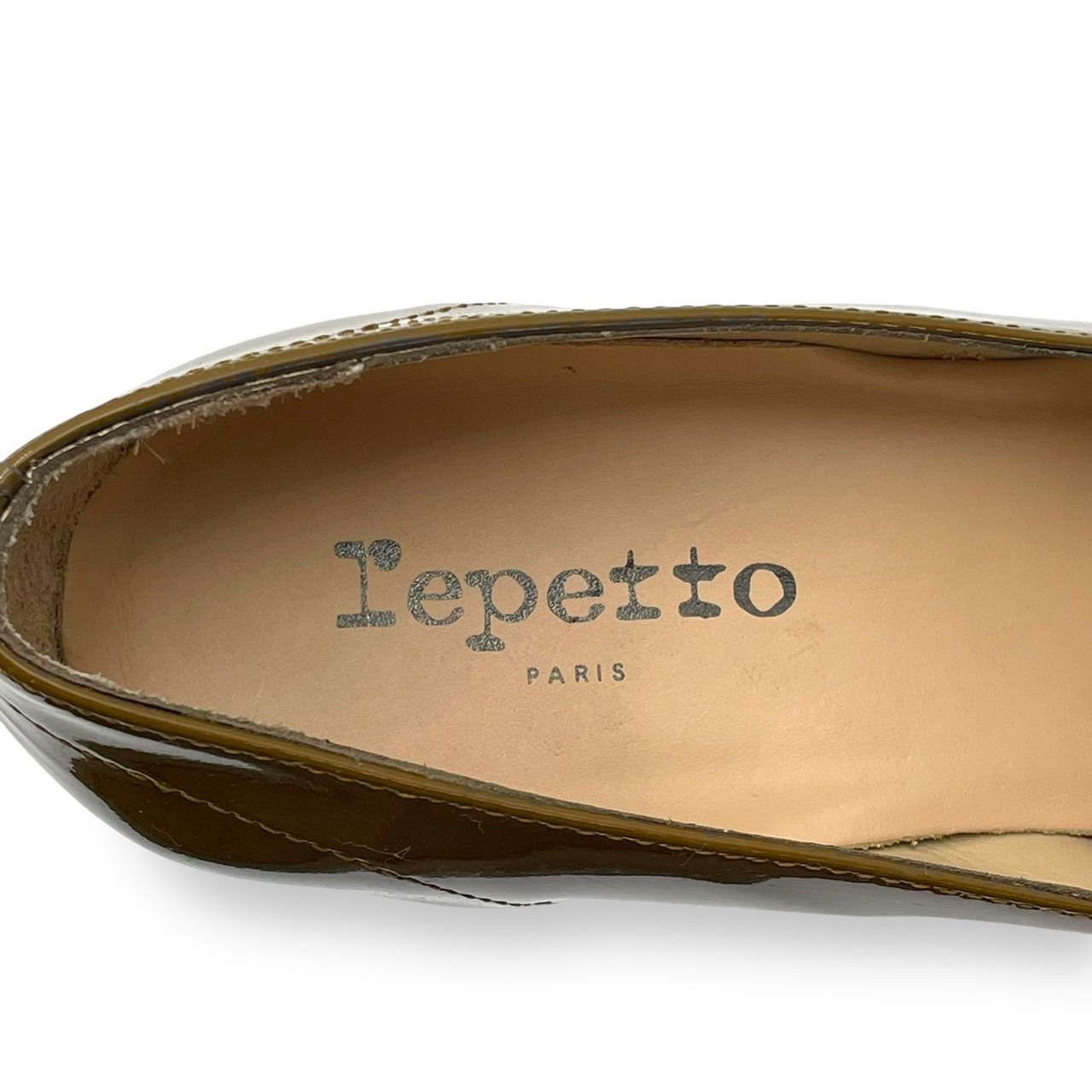 新品未使用 Repetto レペット ハイヒール パンプス エナメル レース 