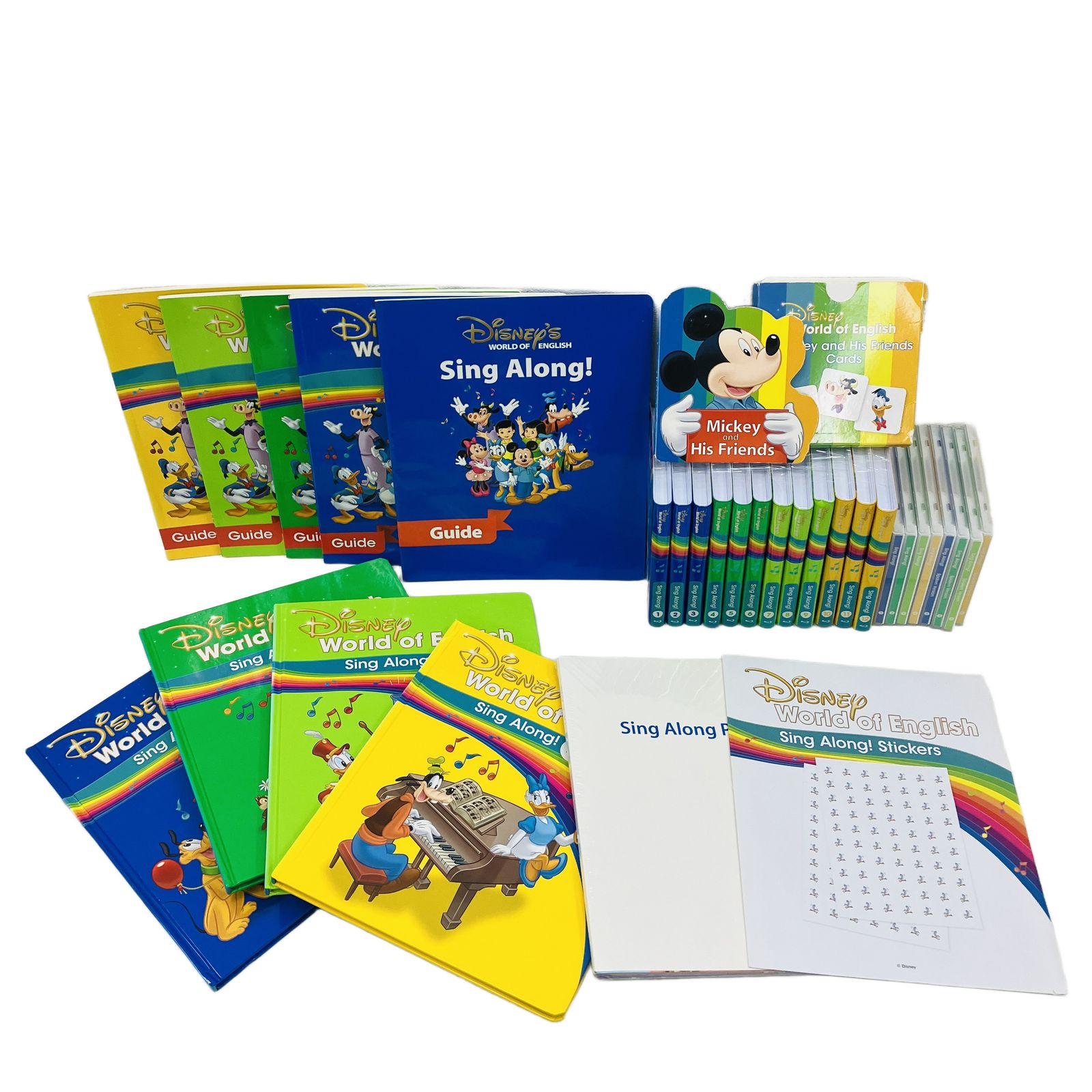 ワールドファミリーディズニー教材シングアロングセット ワールドファミリー ディズニー英語教材 シングアロング Blu-ray版