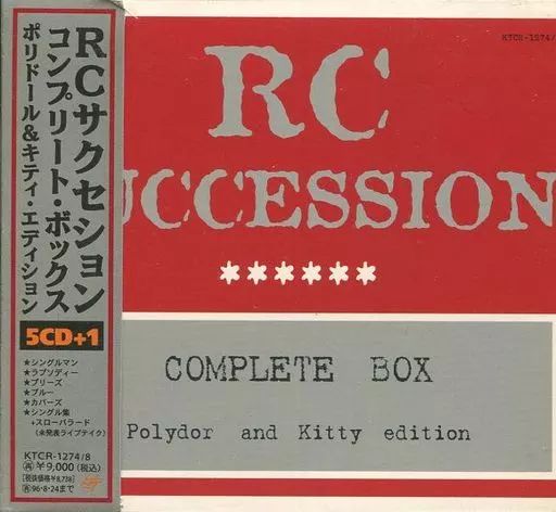中古】邦楽CD RCサクセション / COMPLETE BOX -Polydor and Kitty