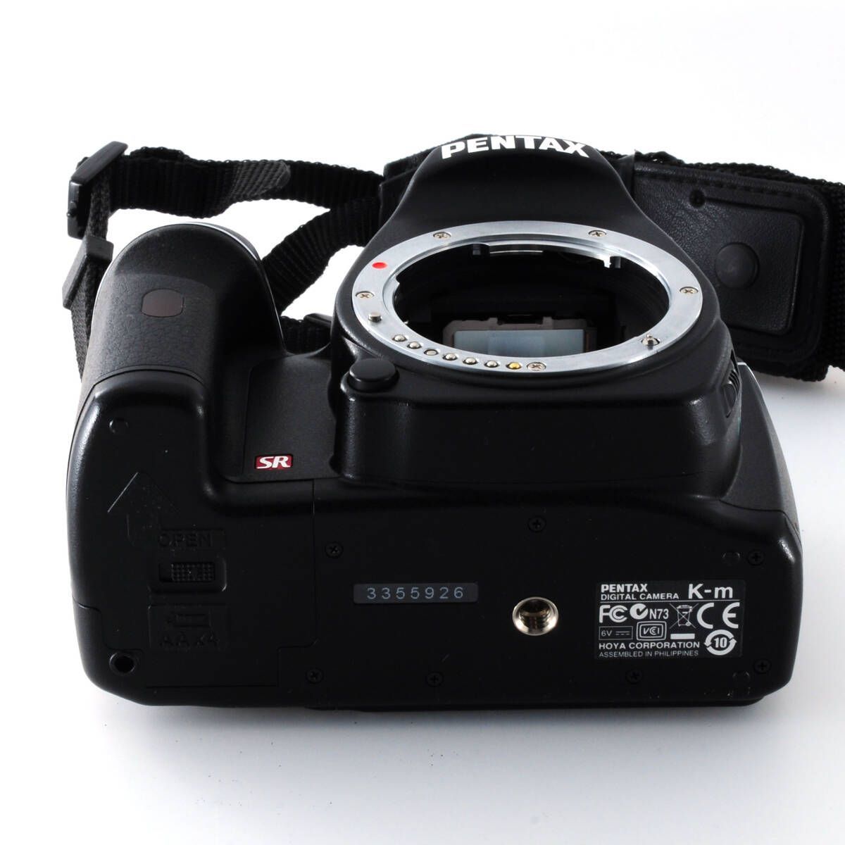 ペンタックス】PENTAX K-m ブラック デジタル一眼レフカメラ 動作良好 