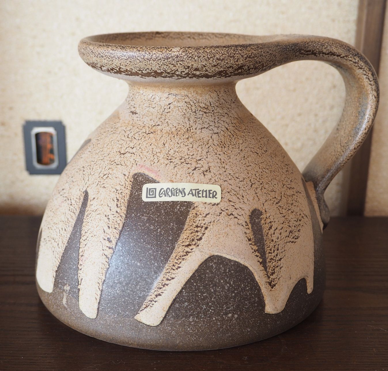 Fat Lava】CARSTENS ATELIER Gerda Heuckerothデザイン燭台型フラワー