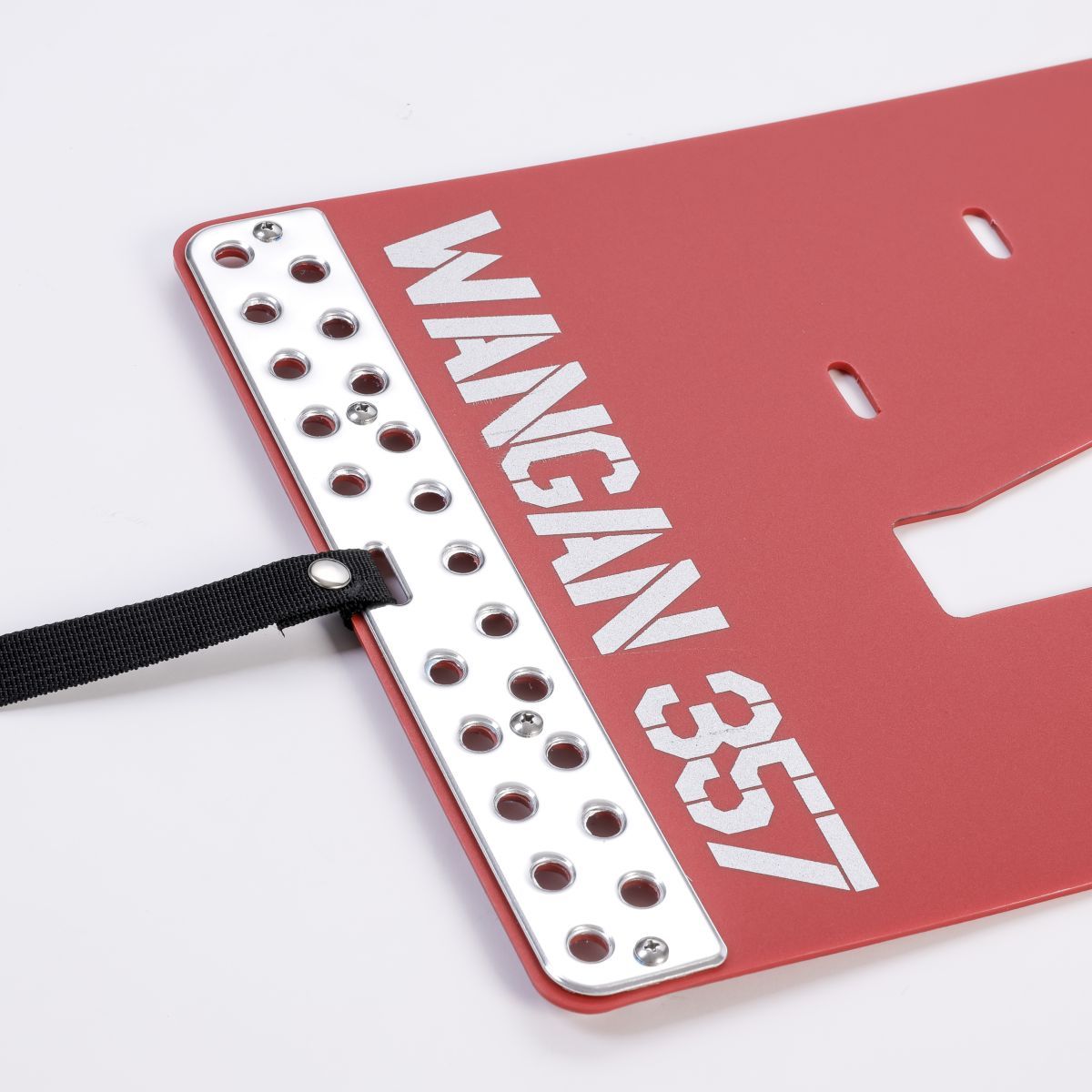 WANGAN357 マッドガード マッドフラップ 赤 レッド CV1W 三菱 デリカD5