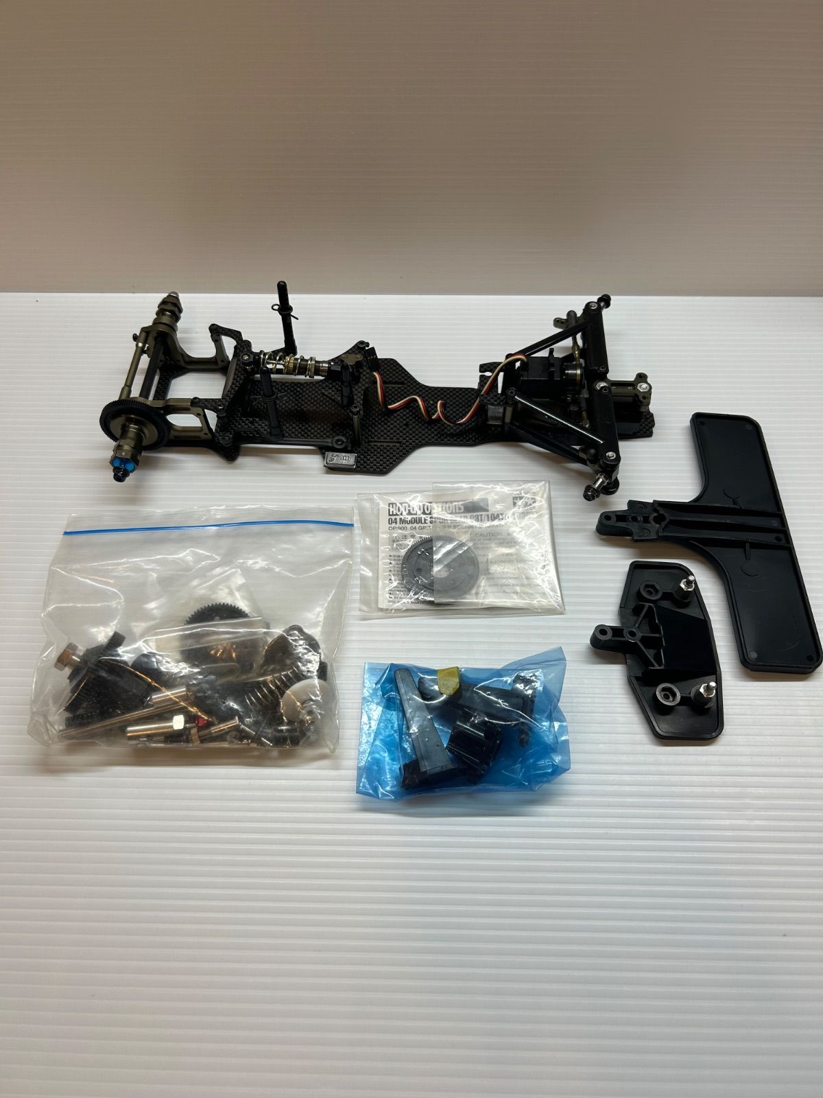 希少】タミヤ RCカーシャーシ F104 Ver.II PRO 限定ダークチタン