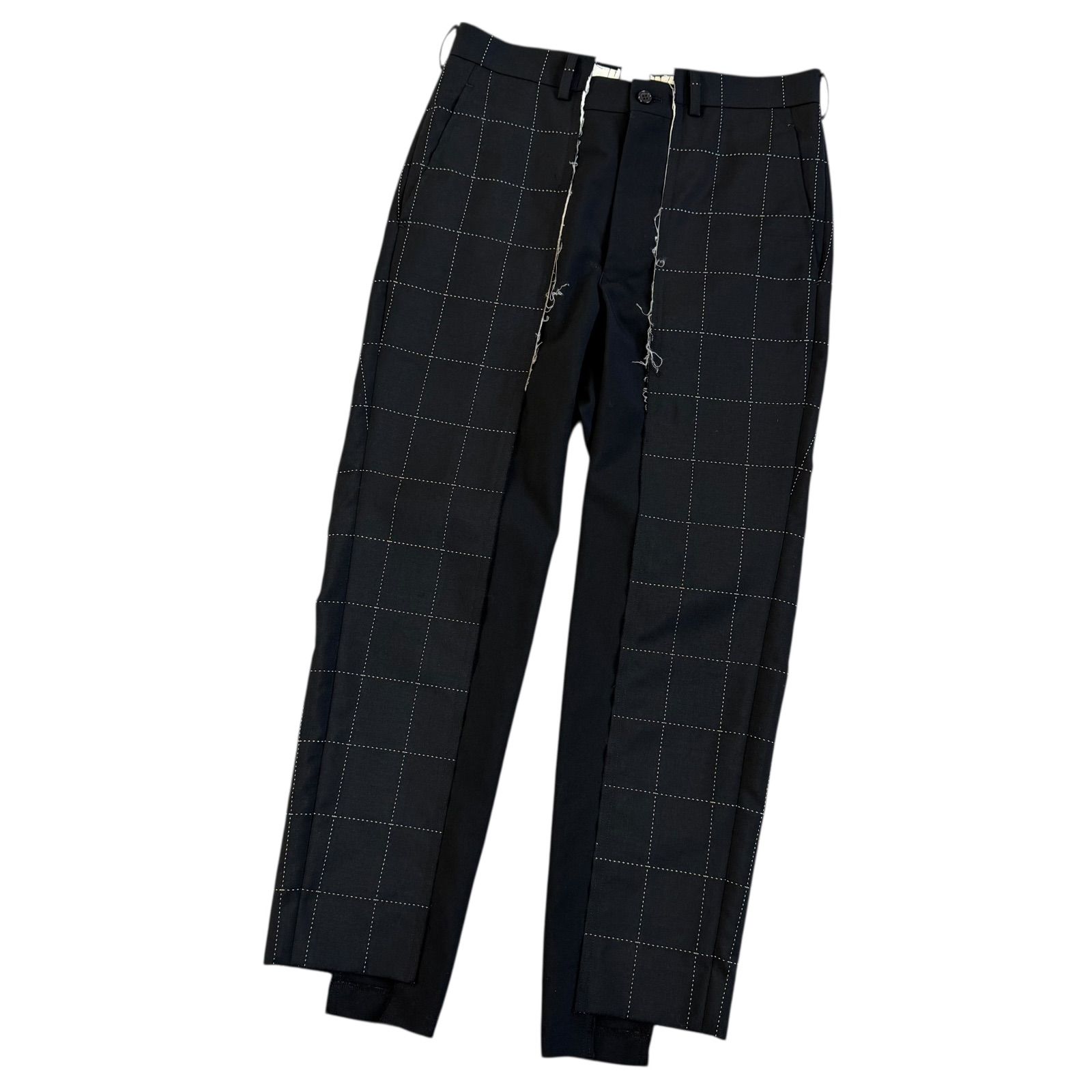 コムデギャルソン　HOMME PLUS クロップドパンツ　ウールトラウザー COMME des GARCONS HOMME PLUS / コムデギャルソン・オムプリュス