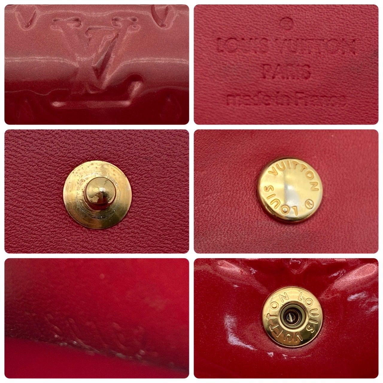 ルイヴィトン モノグラム ヴェルニ ミュルティクレ4 キーケース 4連