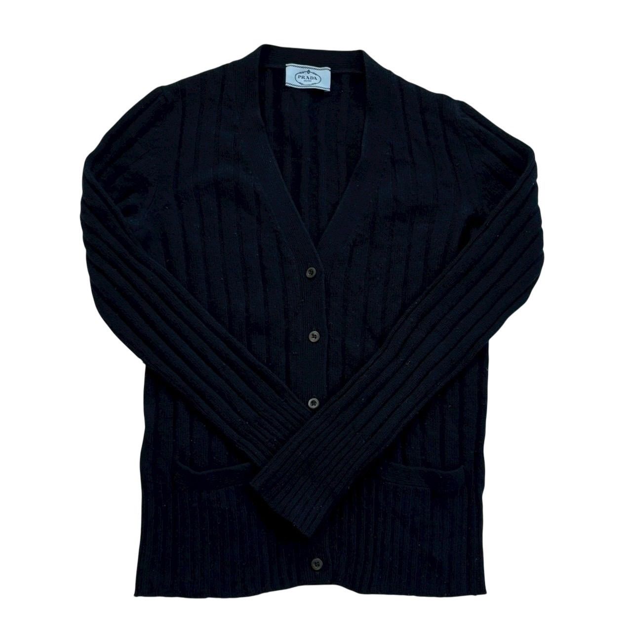 中古・古着通販】PRADA (プラダ) カシミヤブレンドニットカーディガン