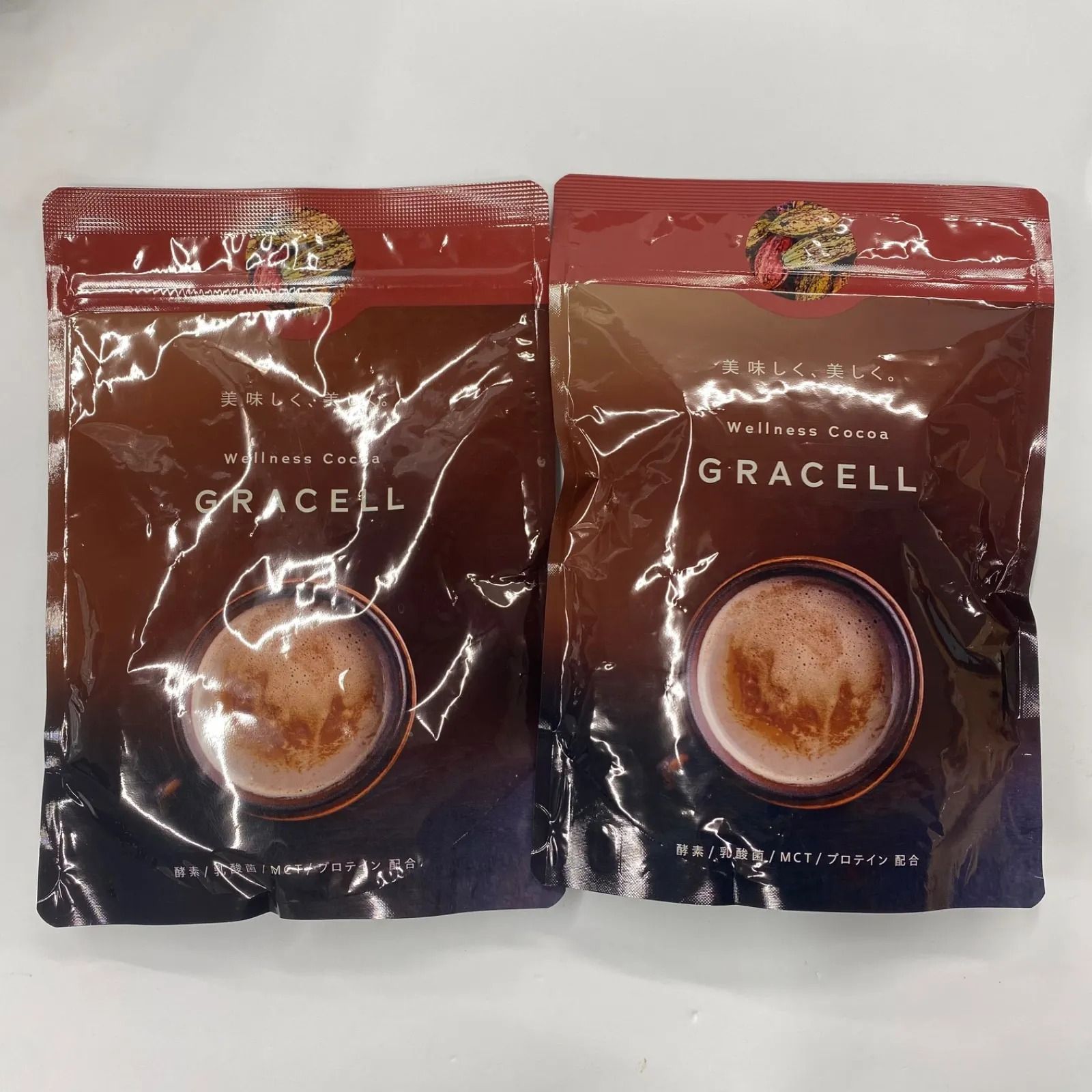 A7792 K GRACELL グレイセル ウェルネス ココア 100g 計2点セット