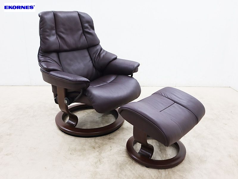 ◇展示品◇ Ekornes エコーネス Reno レノ 本革 ストレスレスチェア