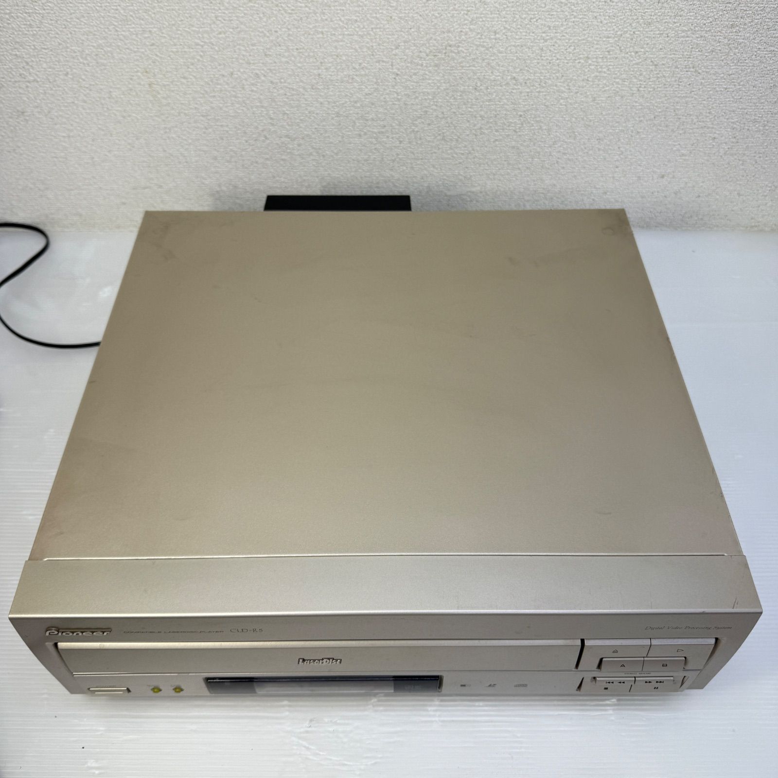 Pioneer レーザーディスクプレーヤー CLD-R5 動作しますがリモコン蓋