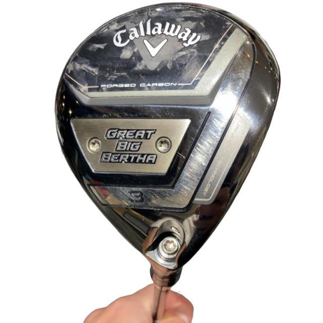 キャロウェイ GREAT BIG BERTHA(2023) 3W 美品 中古】 キャロウェイ GREAT BIG BERTHA(2023) 3W フェアウェイウッド
