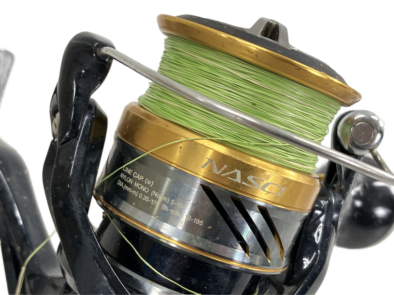 SHIMANO C5000XG-B NASCI スピニングリール 釣具 シマノ ナスキー 中古