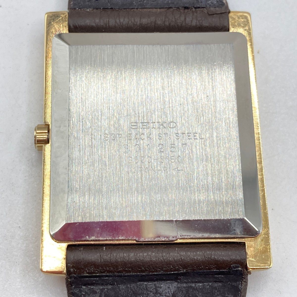 ◎◎SEIKO セイコー シャリオ タンク クォーツ メンズ 腕時計 2620