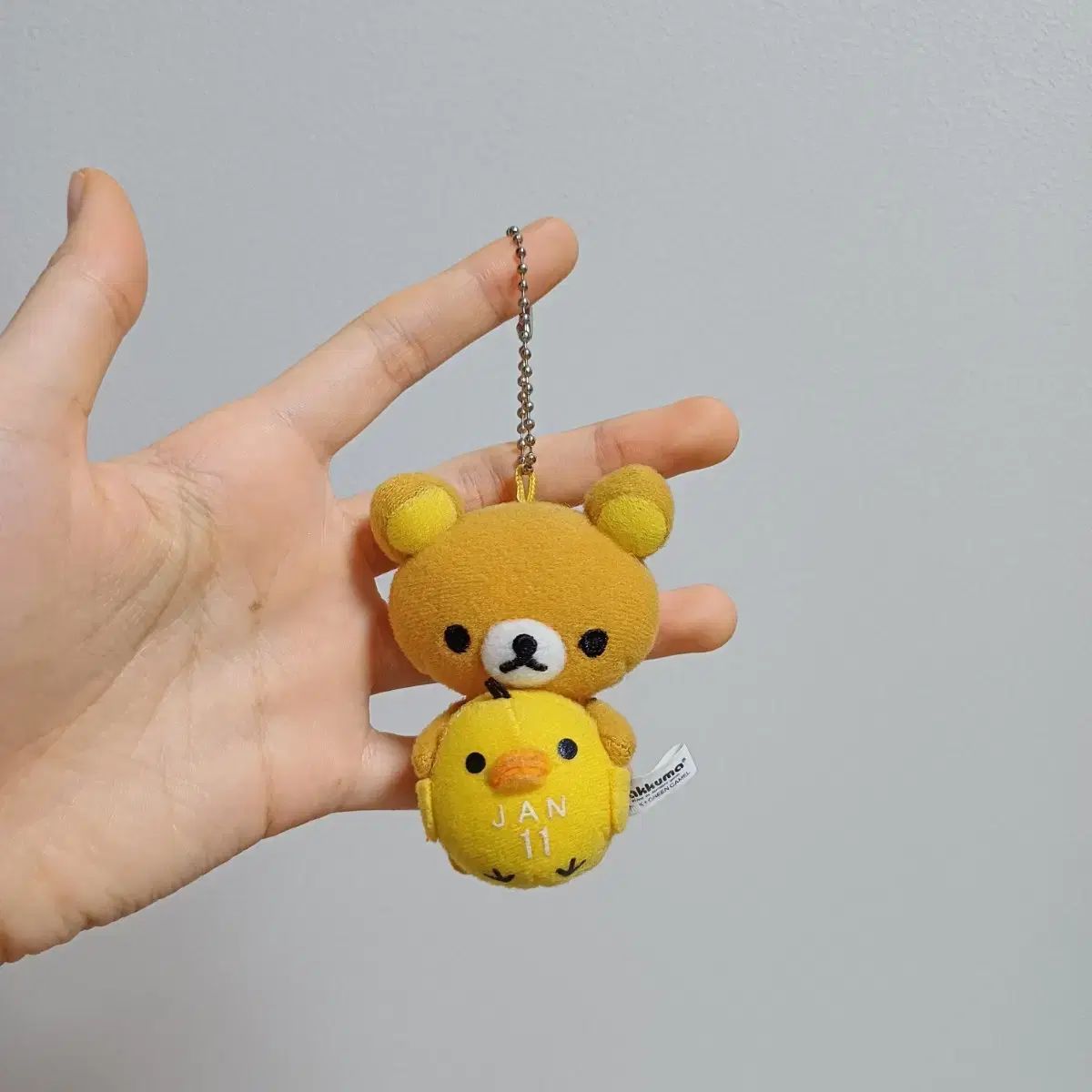 リラックマ キイロイトリ ぬいぐるみ キーホルダー - メルカリ