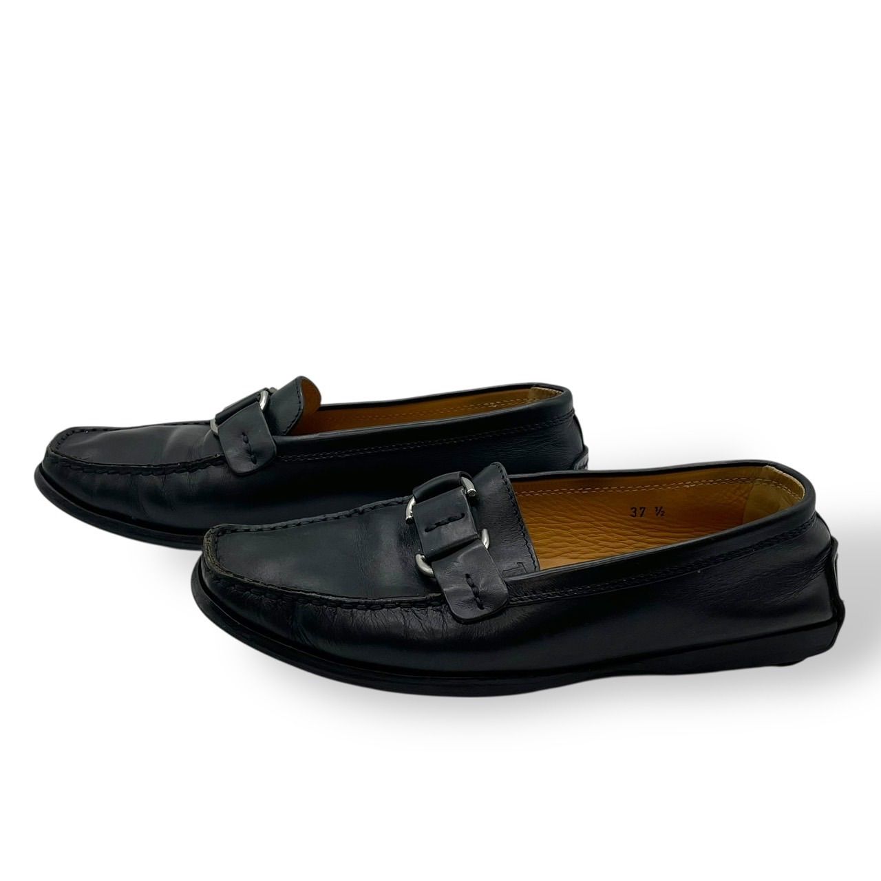 美品 Tod's トッズ レザーシューズ ローファー ドライビングシューズ