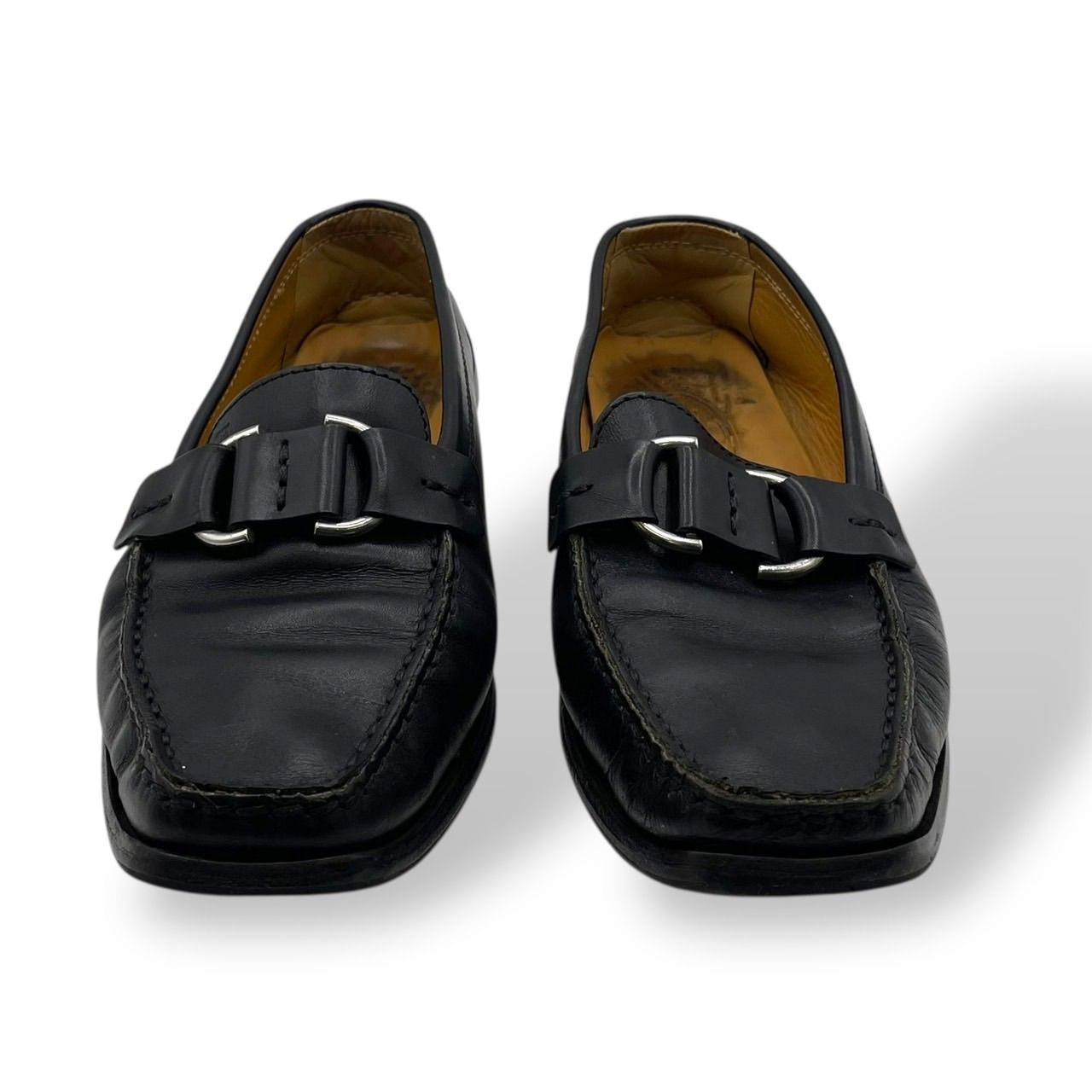 美品 Tod's トッズ レザーシューズ ローファー ドライビングシューズ
