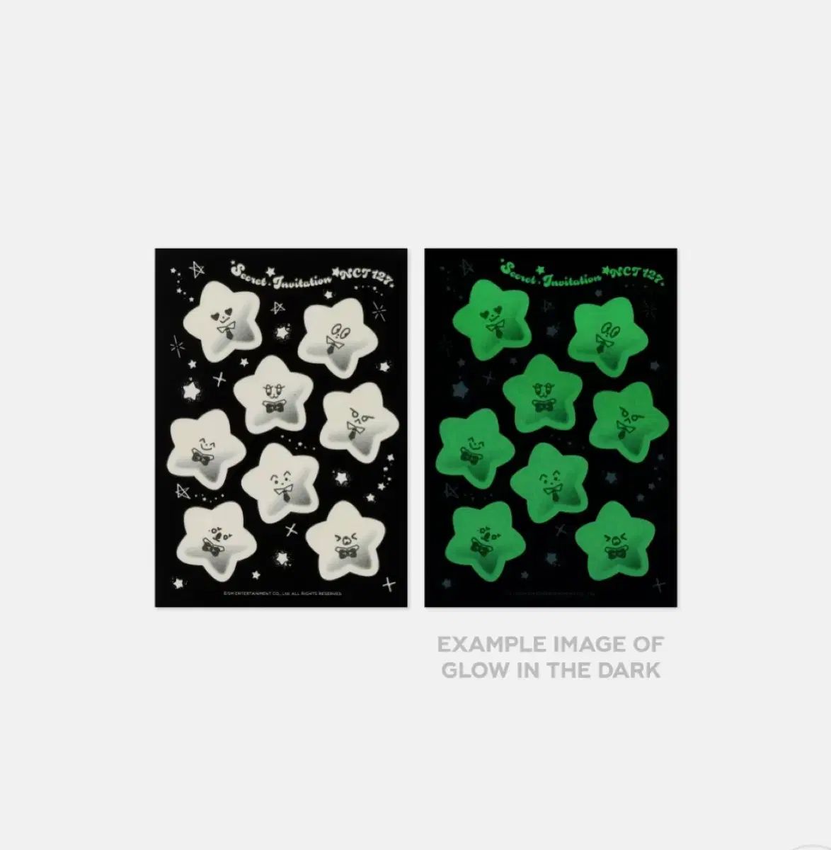 NCT U From フォトフレームデコステッカーセット ドヨン ヘチャン