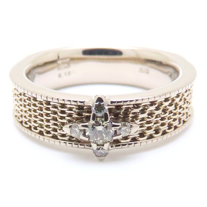 Kashikey カシケイ ネイキッド リング 指輪 ブラウンダイヤモンド0.10