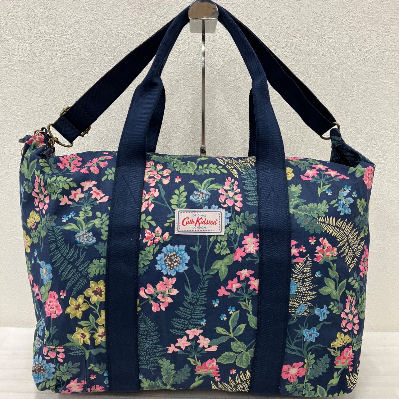 8094 Cath Kidston キャスキッドソン ボストンバッグ 2way 大容量 花柄 