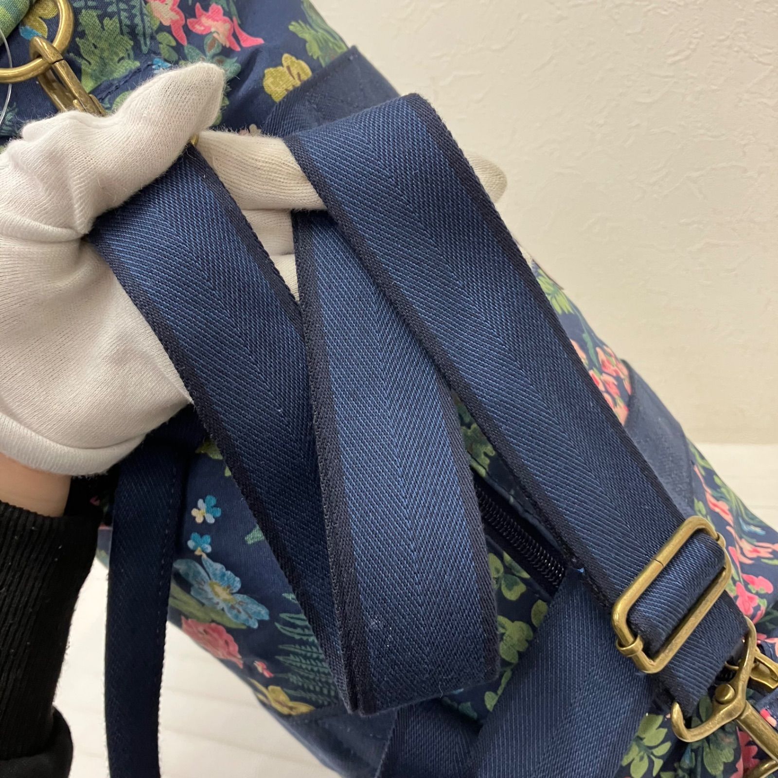 8094 Cath Kidston キャスキッドソン ボストンバッグ 2way 大容量 花柄 