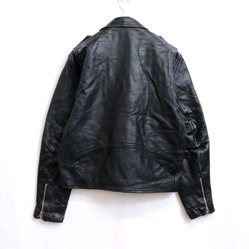 90s vintage WILSONS レザー ダブルライダースジャケット メンズ XL