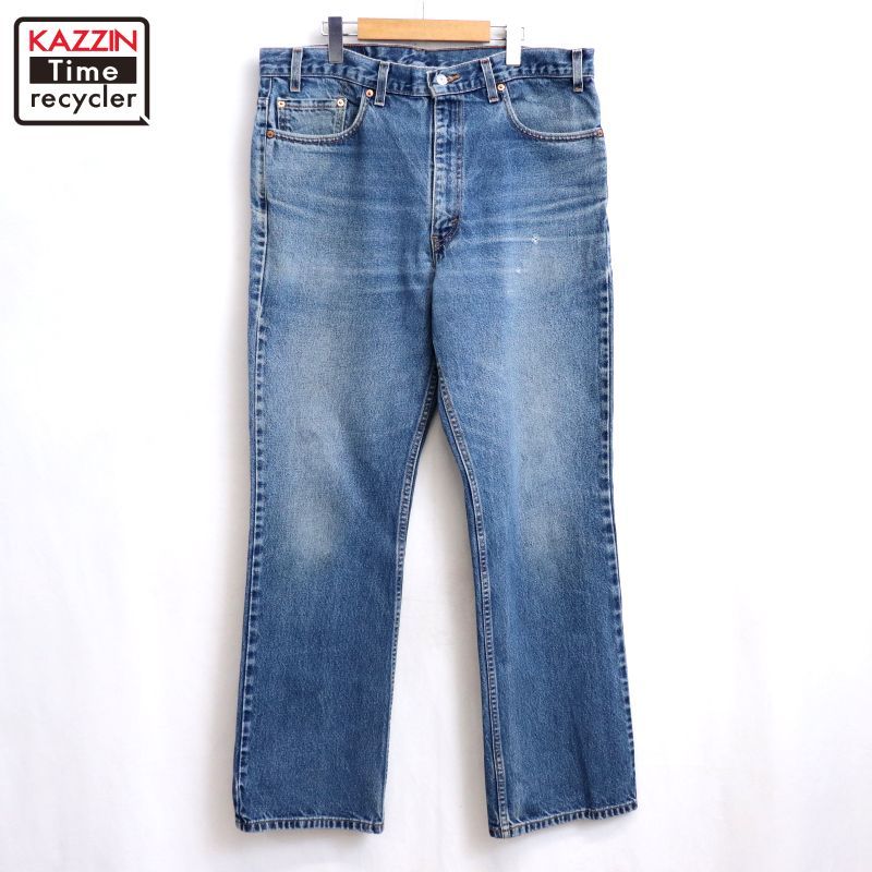 00s USA製 Levi's 517 ブーツカット デニムパンツ メンズ XLサイズ相当