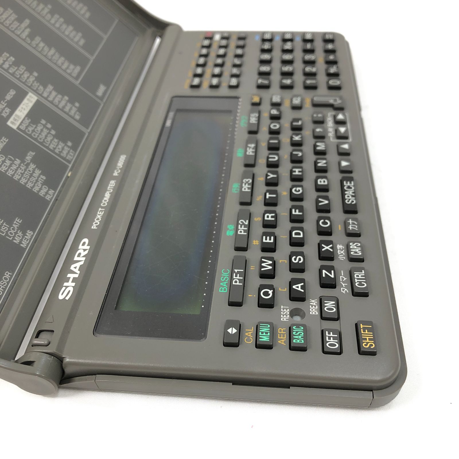 ジャンク】SHARP シャープ ポケットコンピュータ PC-U6000 256KB