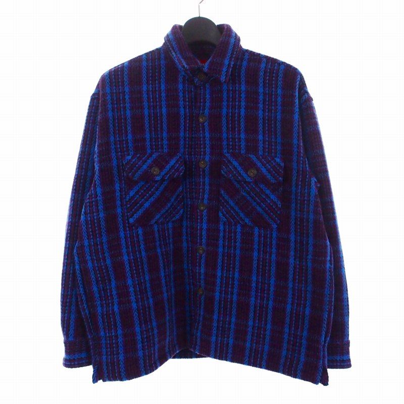 シュプリーム SUPREME 22AW Heavy Flannel Shirt ヘビーフランネル
