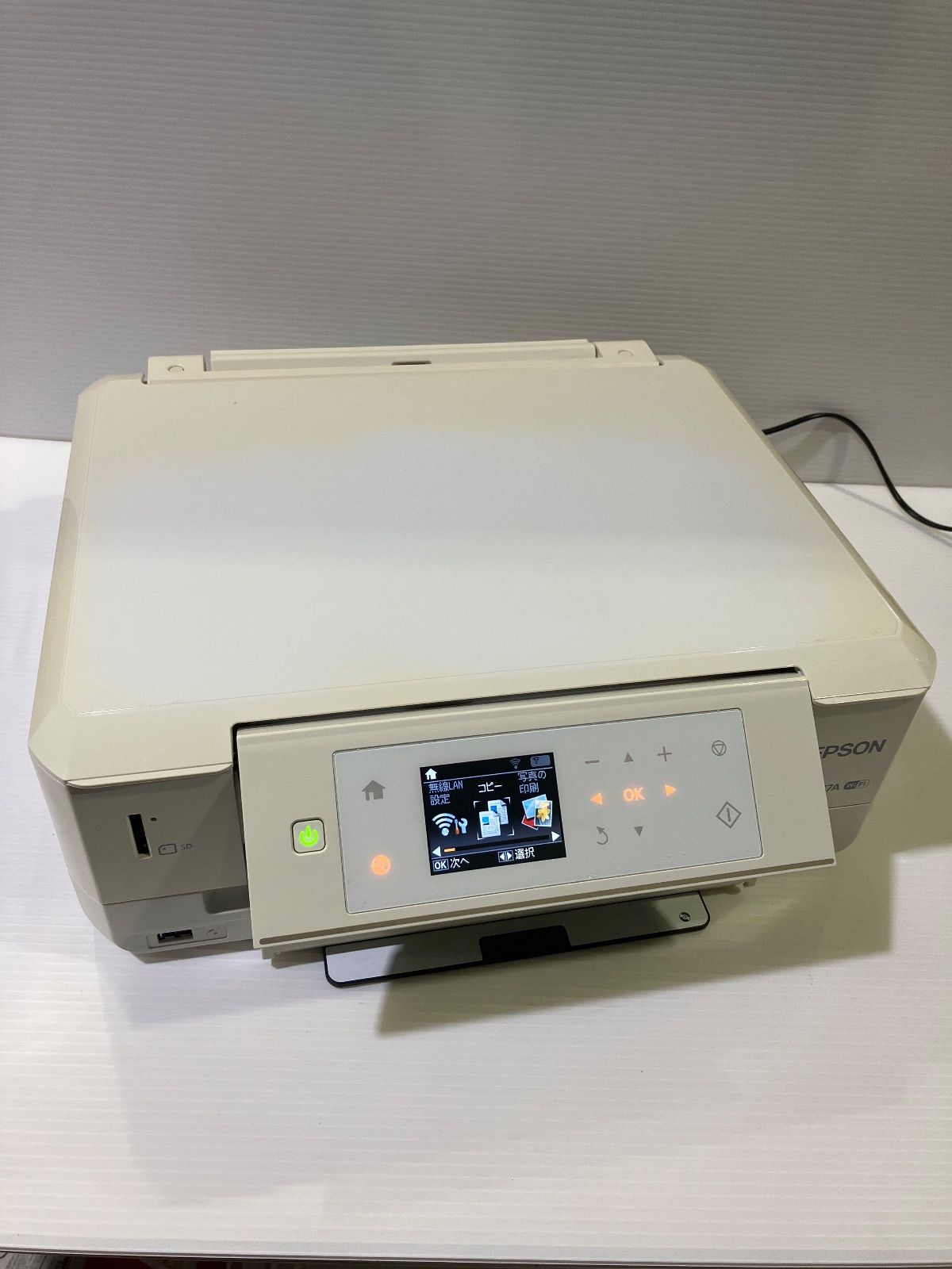 ノズルチェック済】EPSON エプソンEP-777A インクジェットプリンター