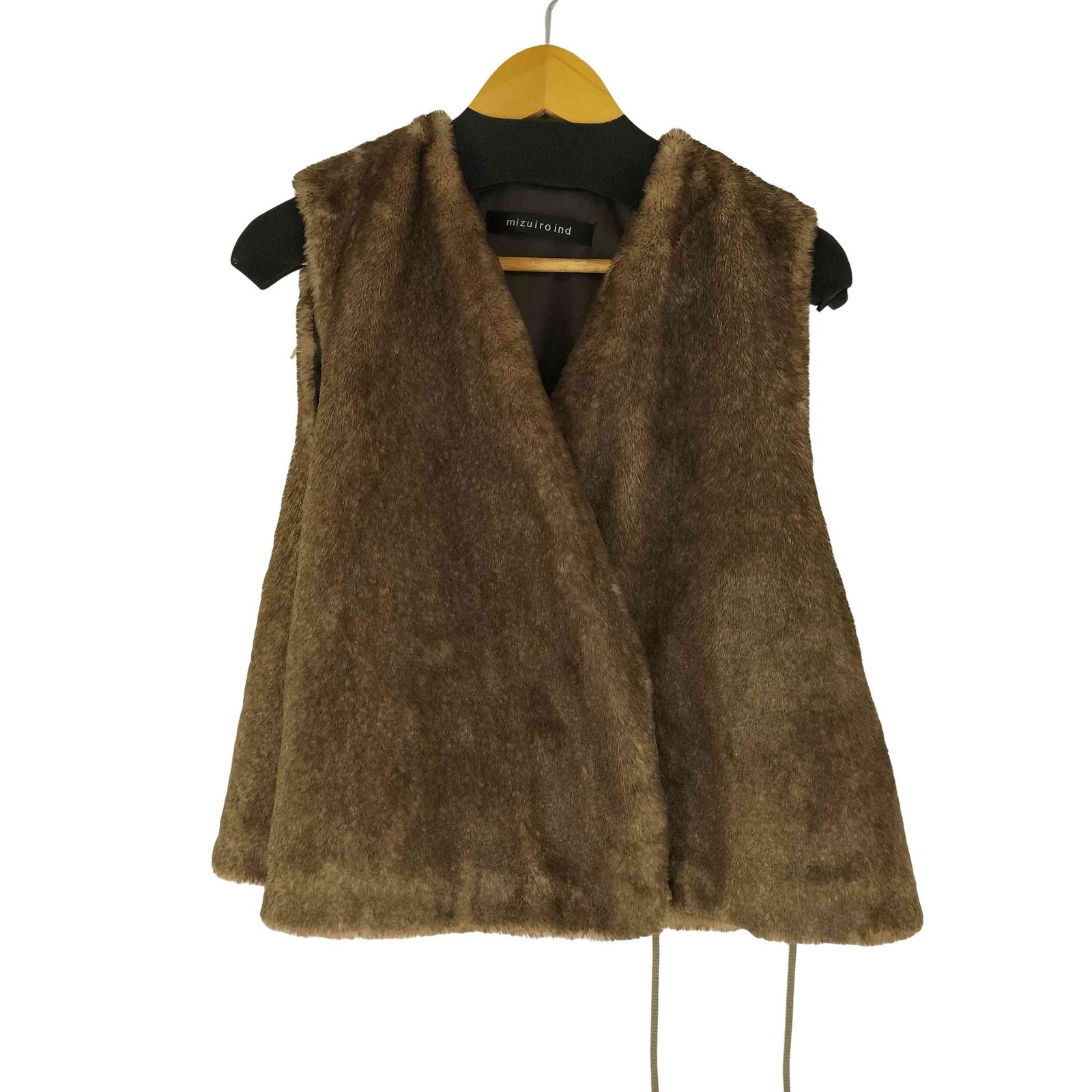 ミズイロインド♡　完売品　フェイクファーベスト ミズイロインド mizuiro ind フェイクファーベスト レディース 表記無