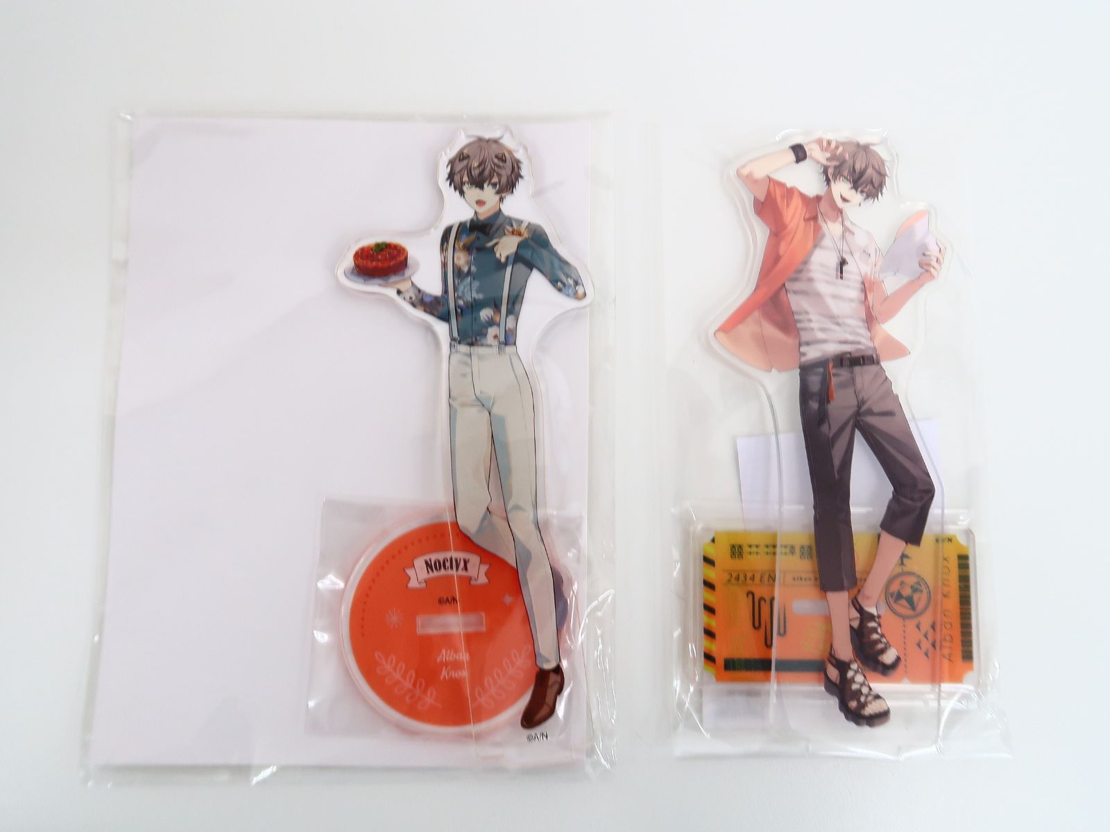 5点セット/アルバーン・ノックス アクリルスタンド まとめ にじさんじ