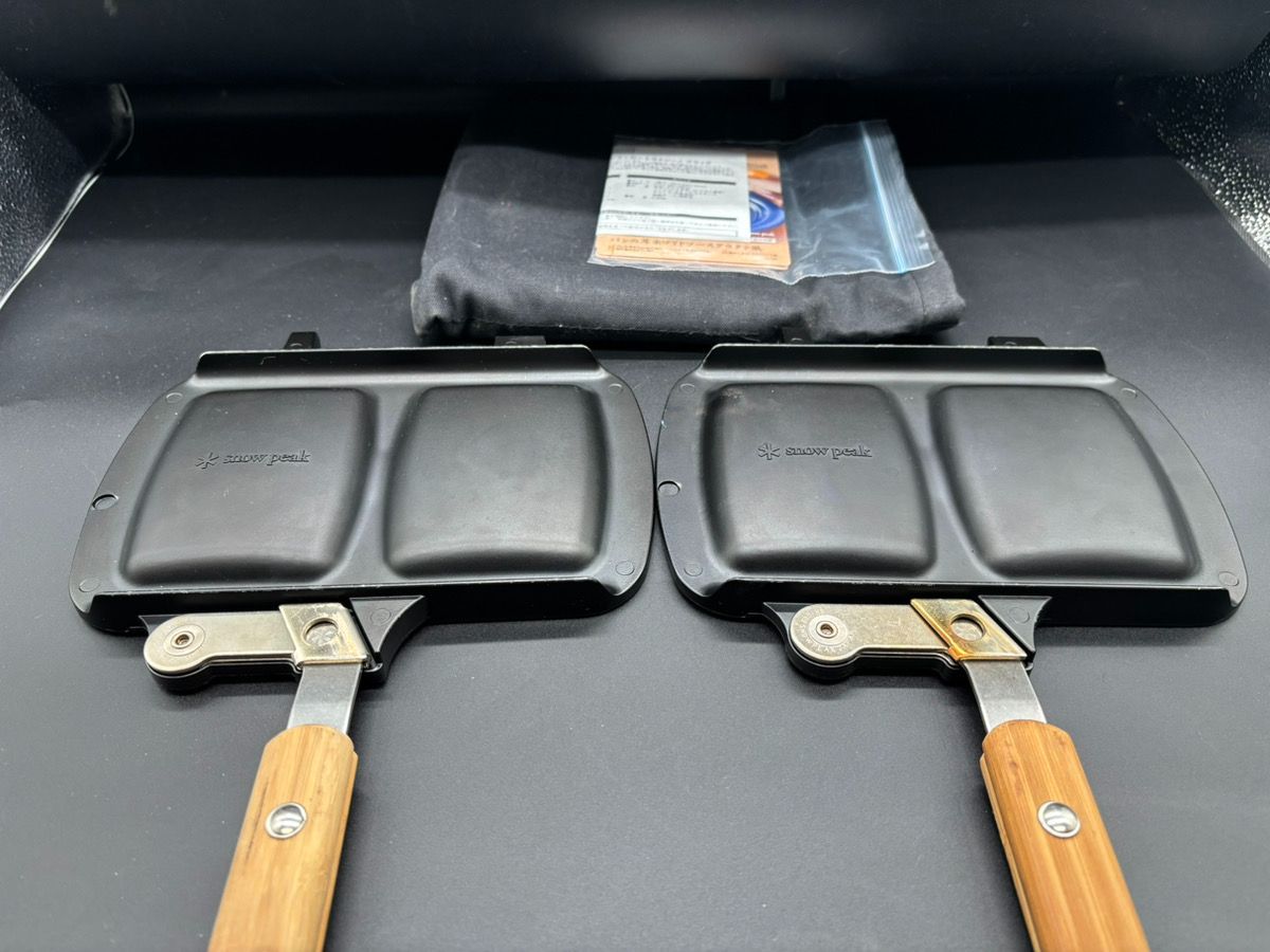 12859-098☆Snowpeak/スノーピーク/ホットサンドクッカー2個