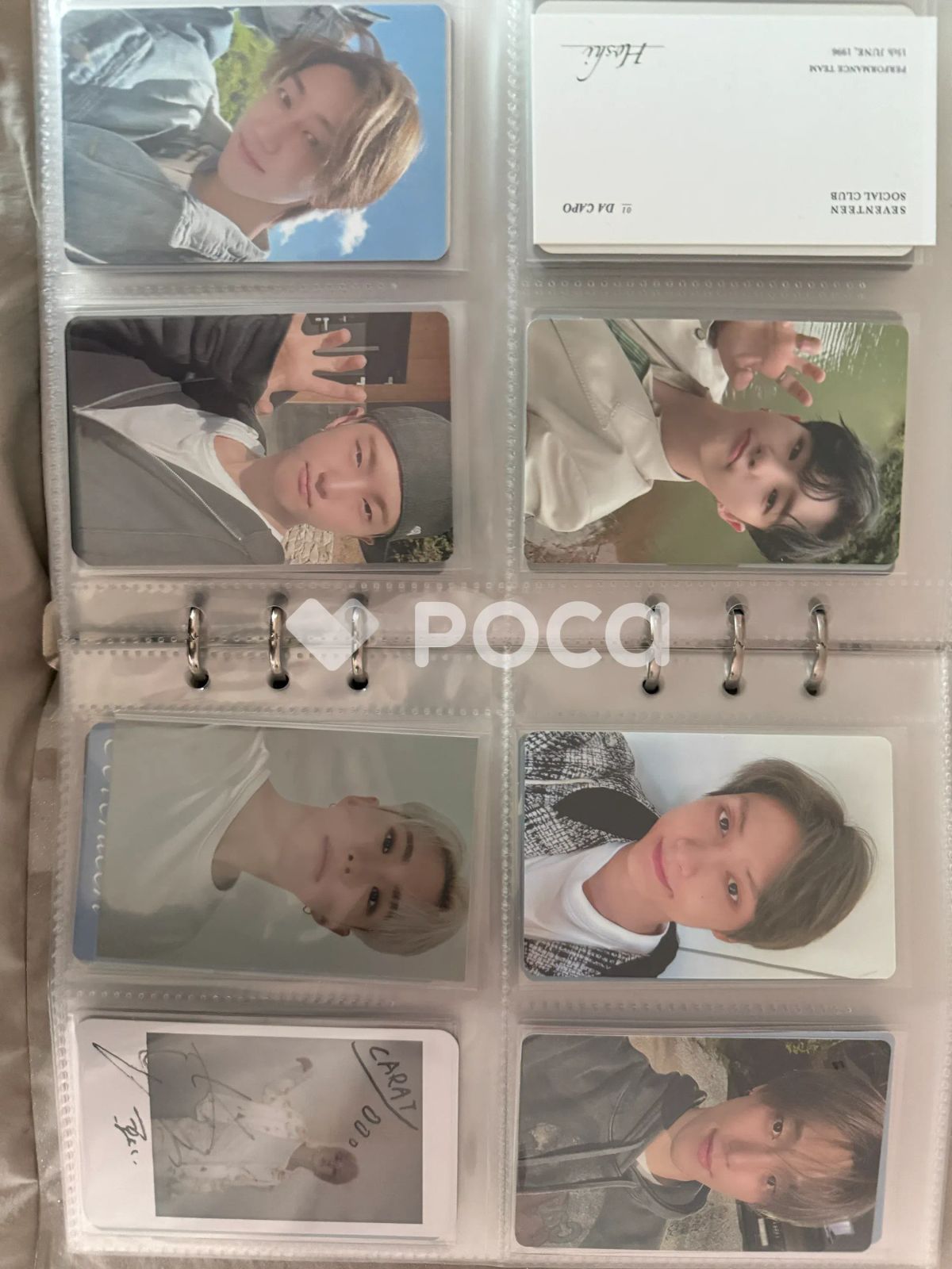 social club ホシ トレカ Seventeen ホシ セブチ SOCIAL CLUB : CARAT AL FINE Ver. - メルカリ