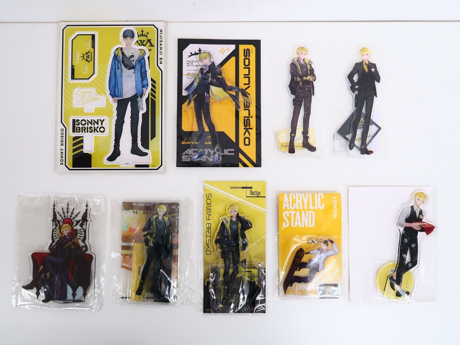 9点セット/サニー・ブリスコー アクリルスタンド まとめ にじさんじ EN