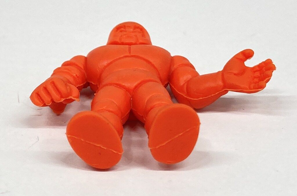 バンダイ キン消し レギュラー パート022 311サタンクロスC 赤色