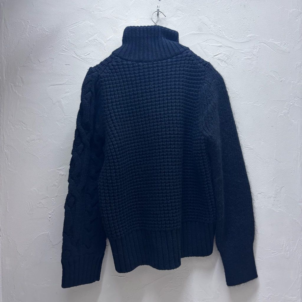 sacai サカイ 23AW Mohair Knit Blouson ニット 23-06850 ブラック
