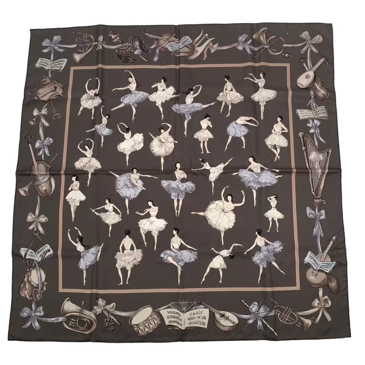 レア 希少 新品同様 HERMES エルメス カレ90 La Dance バレエの踊り子