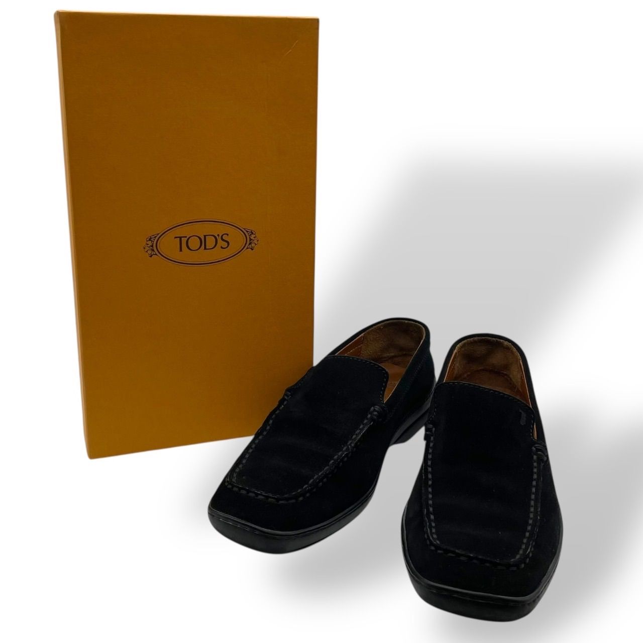 極美品 Tod's トッズ ローファー ドライビングシューズ スエード