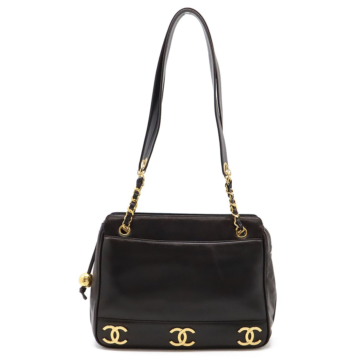 CHANEL シャネル トリプルココ ココボール ココマーク チェーン 