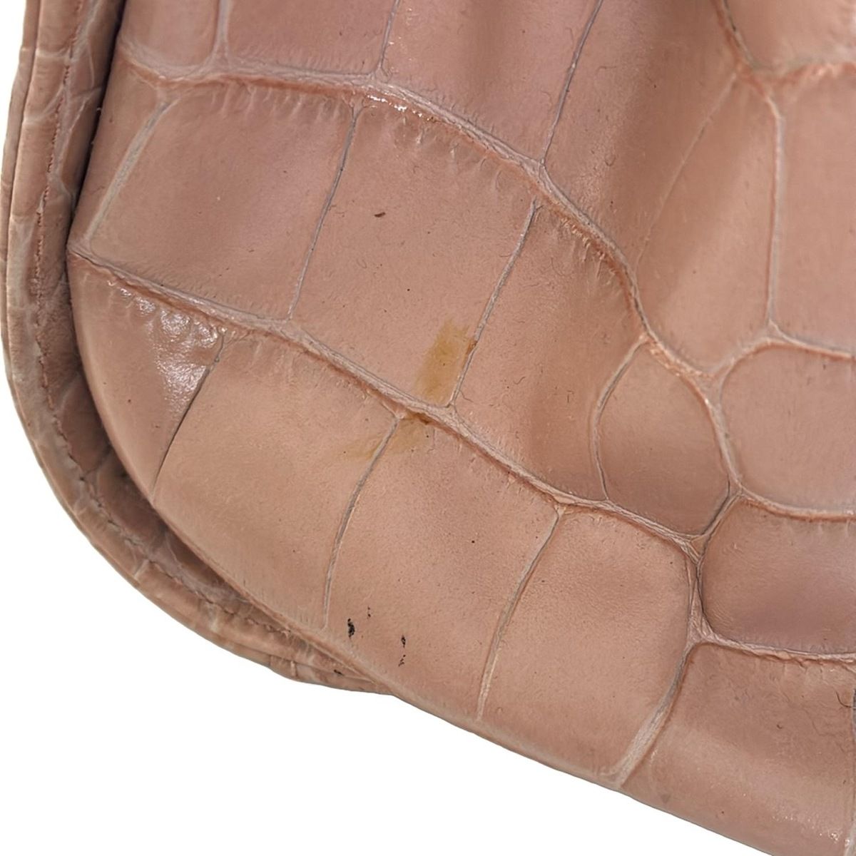 JIMMY CHOO(ジミーチュウ) ハンドバッグ ロザリー ピンクベージュ 型  