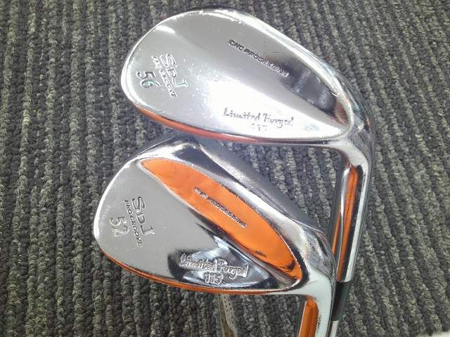 中古 ウェッジ スリーラック D-tour Limited Forged 115 2本セット