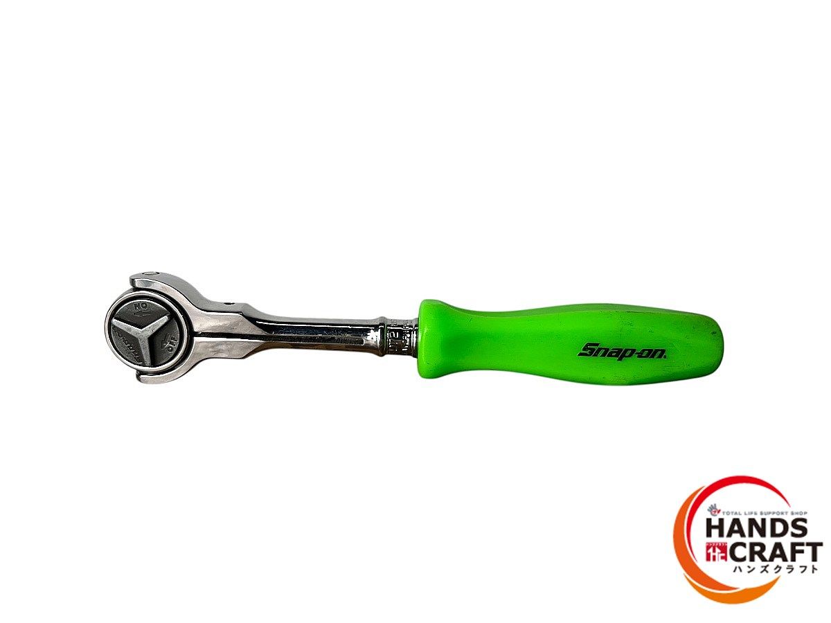 スナップオン Snap on THNFD 72 スイベルラチェット 差込1 4 sq グリーングリップ