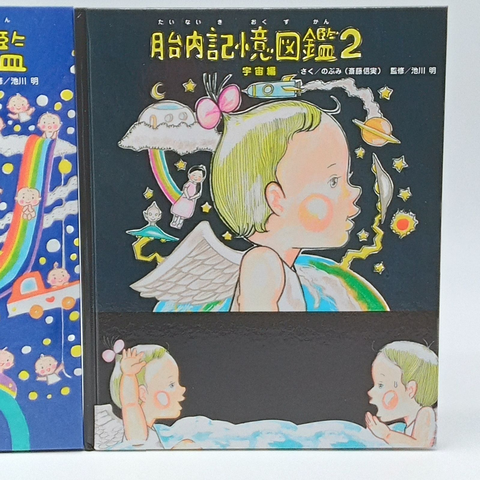 胎内記憶図鑑 セット】胎内記憶図鑑 胎内記憶図鑑2 宇宙編 のぶみ 3歳