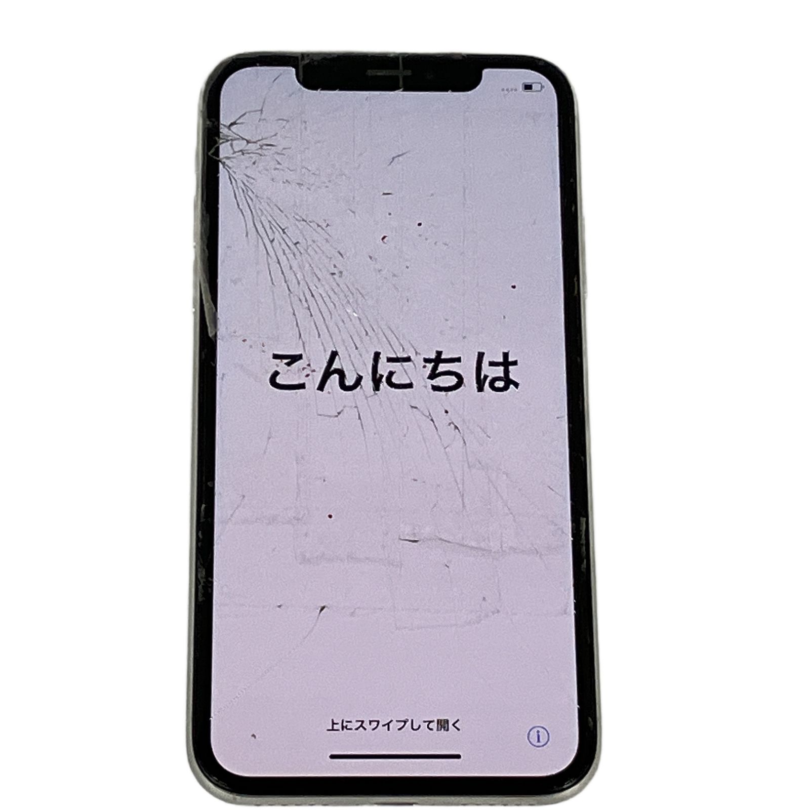 Apple MQAY2J/A iPhone X 64GB 最大容量89% スマートフォン ジャンク