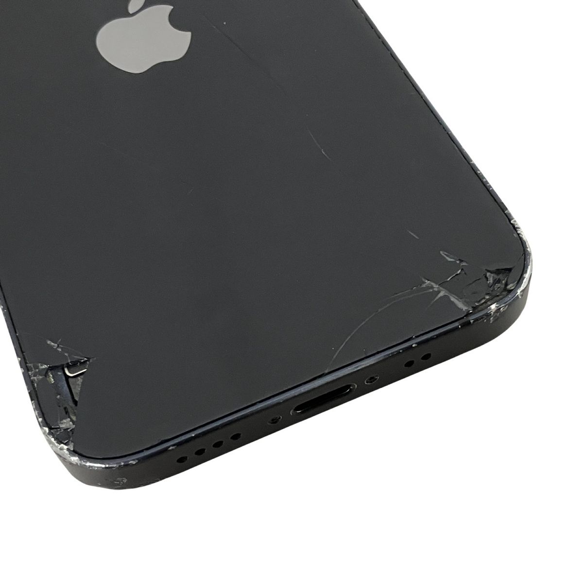 Apple MGDJ3J/A iPhone 12 mini 128GB ブラック IMEI 〇 KDDI