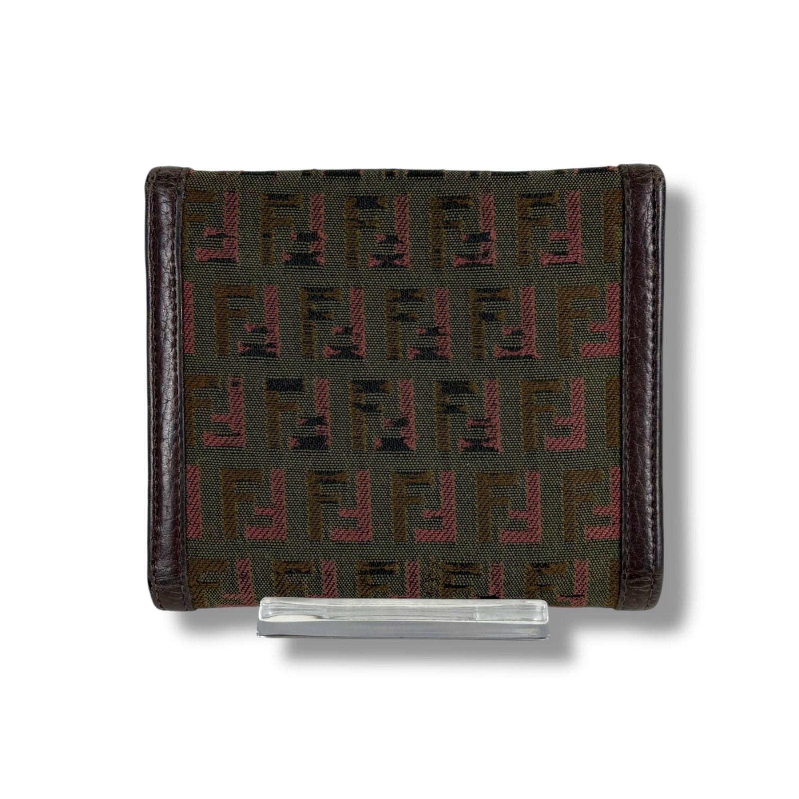 フェンディ FENDI コンパクトウォレット ズッカ柄 ズッキーノ