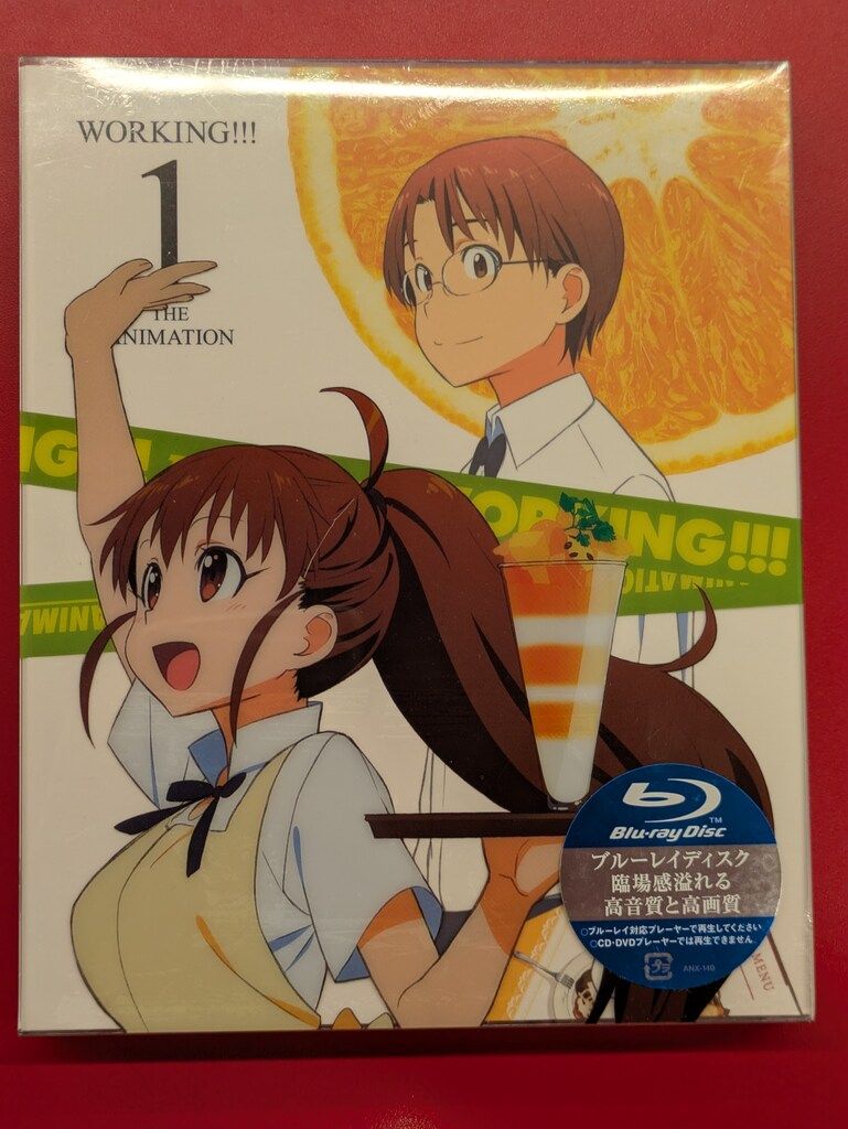 アニメBlu ray WORKING!!! 3期 版全8巻セット Blu 全巻セット