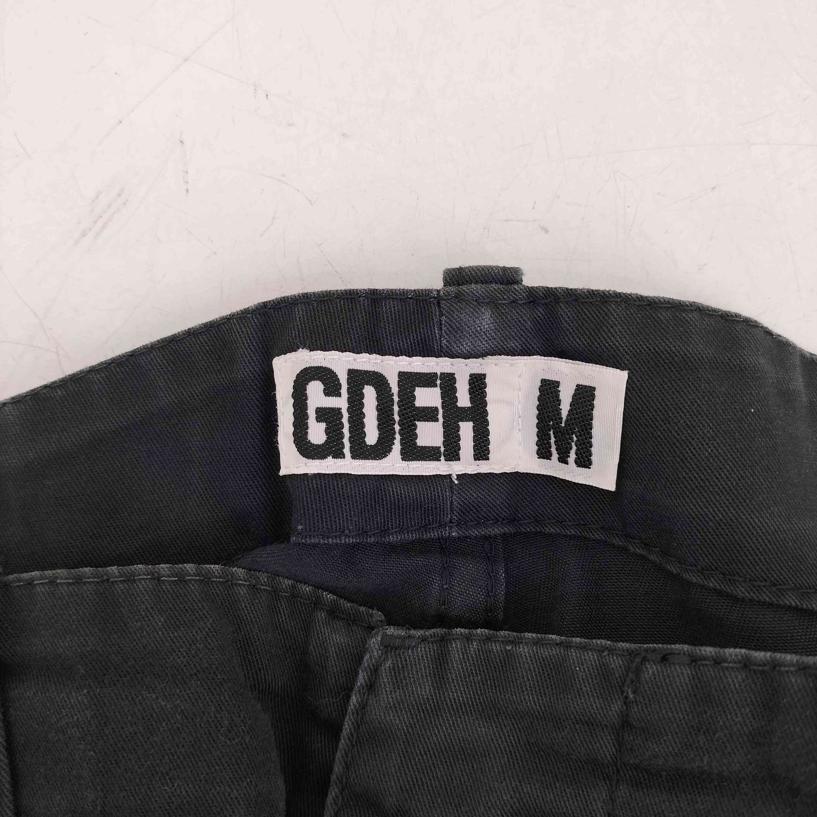 GOODENOUGH ブラックチノパン グッドイナフ GOODENOUGH 90-00S ギミック マルチポケット ジップ